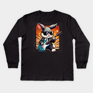 Metallica rabbit Kids Long Sleeve T-Shirt